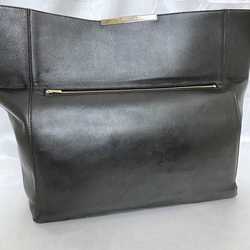 CELINE clutch bag ec-21361 black handbag leather women's compact