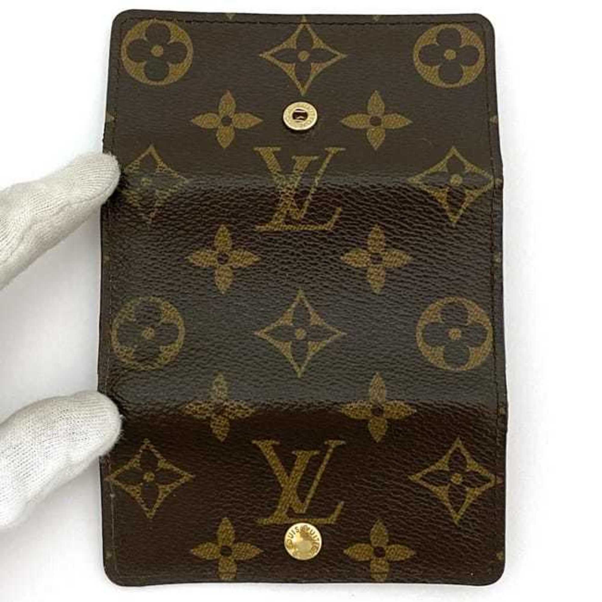 Louis Vuitton 4-ring key case ec-21457 Brown Monogram M69517 canvas CT2172 LOUIS VUITTON Key holder Men's Women's LV