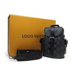 LOUIS VUITTON Louis Vuitton Monogram Eclipse Nano Christopher M82769 Shoulder Bag Pouch