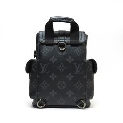 LOUIS VUITTON Louis Vuitton Monogram Eclipse Nano Christopher M82769 Shoulder Bag Pouch