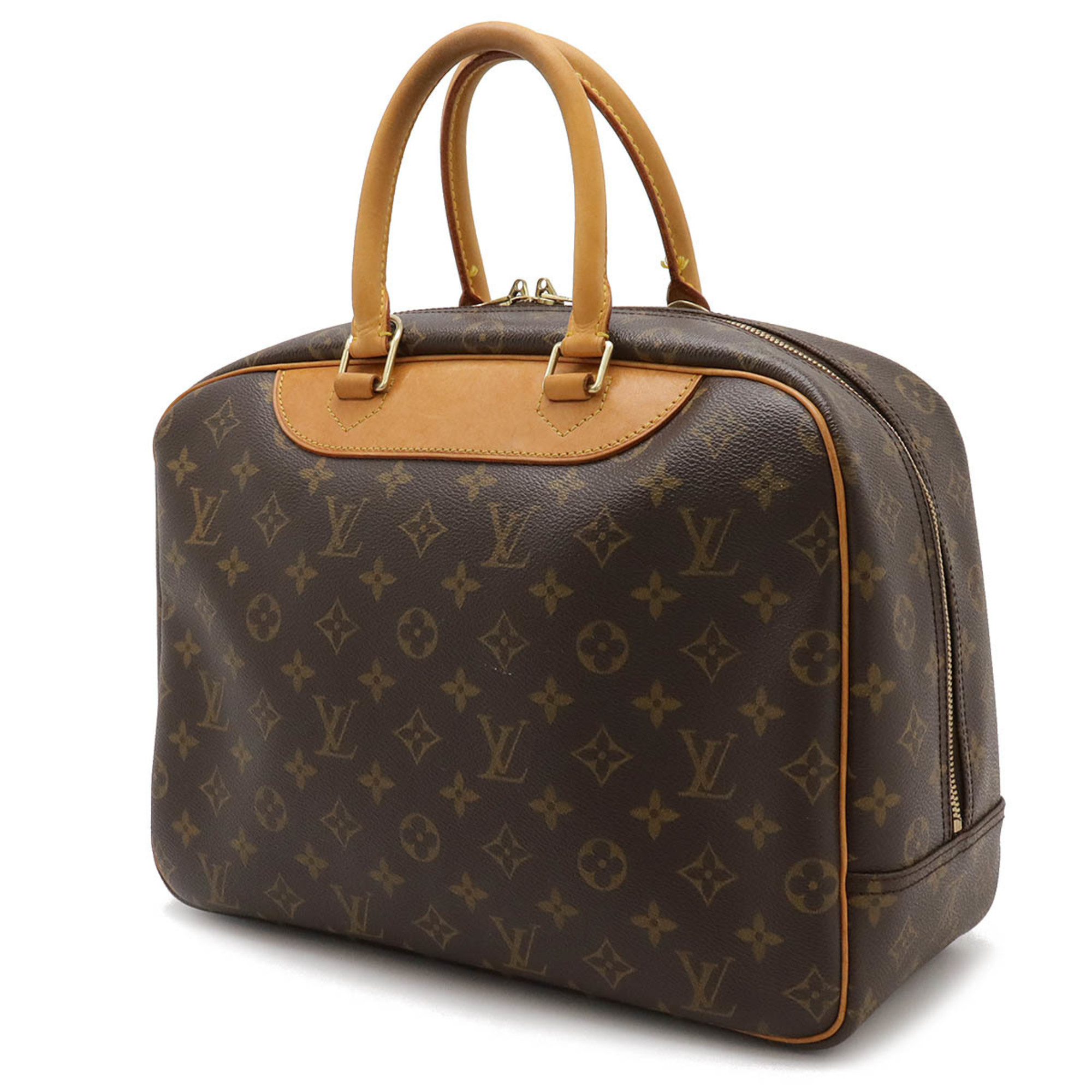 LOUIS VUITTON Louis Vuitton Monogram Bowling Vanity Deauville Handbag Boston Bag M47270