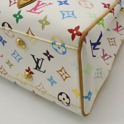 LOUIS VUITTON Louis Vuitton Monogram Multicolor Aurelia MM Tote Bag Shoulder Blanc White M40094