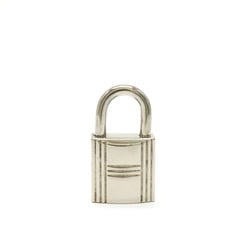 HERMES Padlock No.102 with Key Metal Silver Color