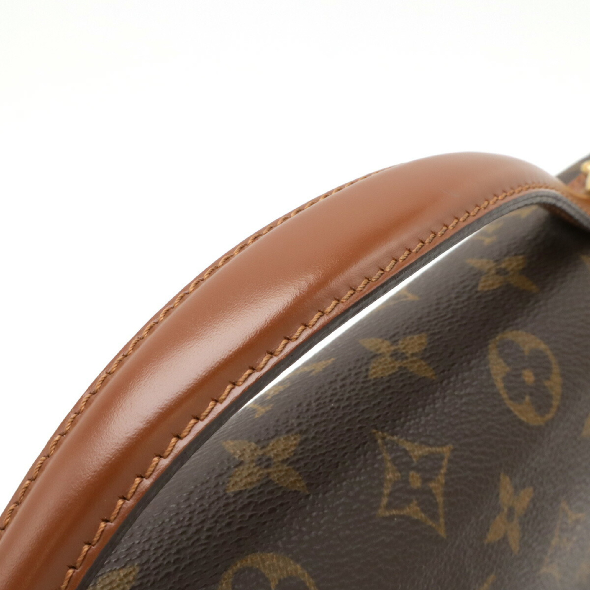 LOUIS VUITTON Louis Vuitton Monogram Montsouris 28 Second Bag Handbag Shoulder Key Missing M51185