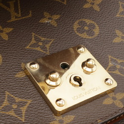 LOUIS VUITTON Louis Vuitton Monogram Montsouris 28 Second Bag Handbag Shoulder Key Missing M51185