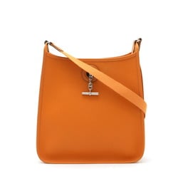 HERMES Hermes Vespa PM Shoulder Bag Veau Epsom Leather Orange □H Stamp