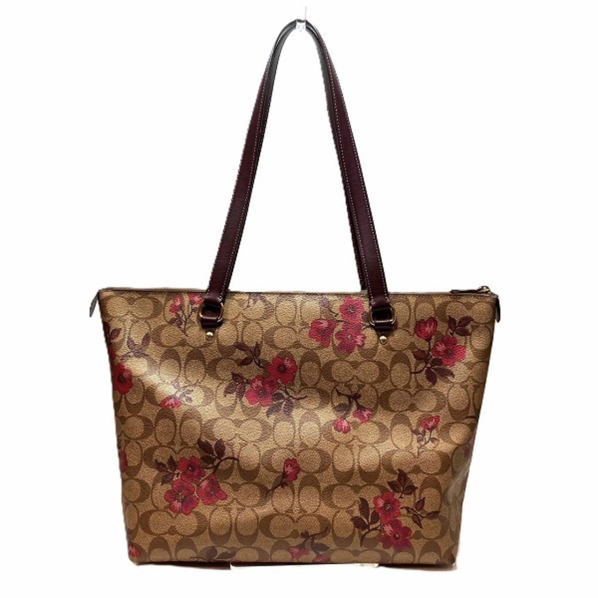 Coach COACH Signature Victorian Floral Print Gallery Tote F88876 Bag Shoulder Women's