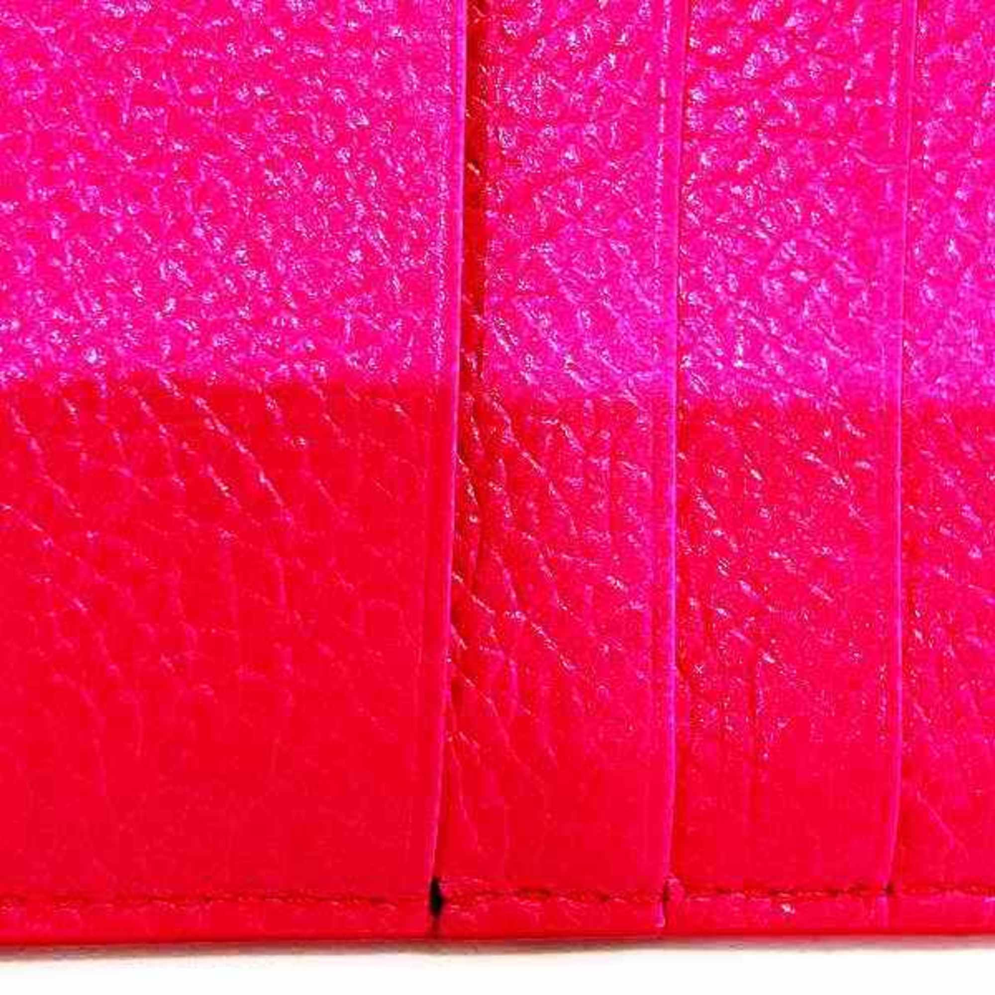 Balenciaga Pink Leather Wallet & Coin Case for Women