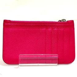 Balenciaga Pink Leather Wallet & Coin Case for Women