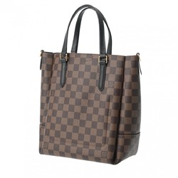 LOUIS VUITTON Damier Belmont NV BB Brown N60348 Women's Canvas Handbag