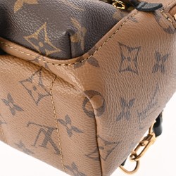 LOUIS VUITTON Louis Vuitton Monogram Reverse Palm Springs Camel M44872 Women's Canvas Backpack/Daypack