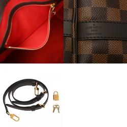 LOUIS VUITTON Damier Speedy Bandouliere 30 Ebene N40590 Women's Canvas Handbag