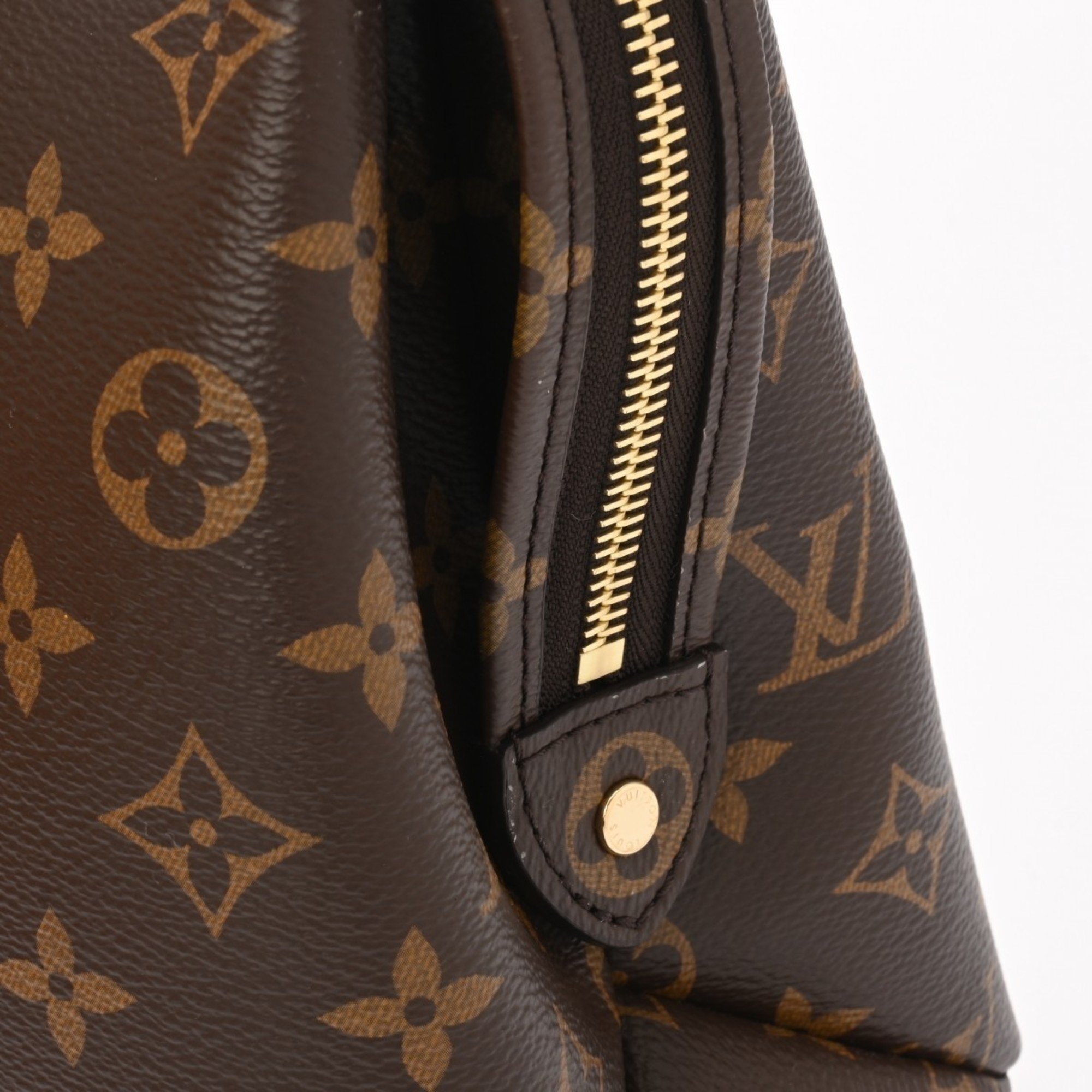 LOUIS VUITTON Louis Vuitton Monogram Petit Palais PM Brown M45900 Women's Canvas Handbag