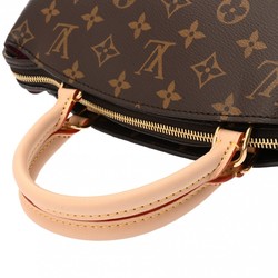 LOUIS VUITTON Louis Vuitton Monogram Petit Palais PM Brown M45900 Women's Canvas Handbag