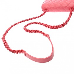 CHANEL Chanel Matelasse Chain Wallet Color Pink Hardware Women's Caviar Skin Shoulder Bag