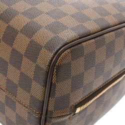 LOUIS VUITTON Louis Vuitton Damier Nolita Brown N41455 Unisex Canvas Handbag