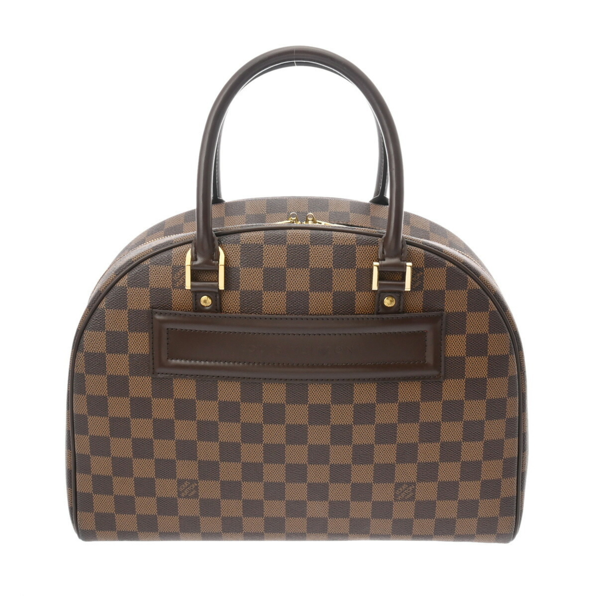 LOUIS VUITTON Louis Vuitton Damier Nolita Brown N41455 Unisex Canvas Handbag