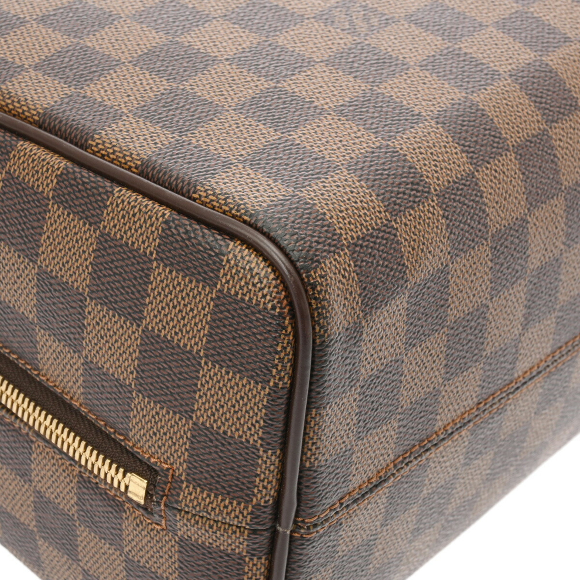 LOUIS VUITTON Louis Vuitton Damier Nolita Brown N41455 Unisex Canvas Handbag