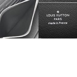 LOUIS VUITTON Louis Vuitton Monogram Eclipse Zippy XL Black/Gray M61698 Men's Canvas Long Wallet