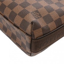 LOUIS VUITTON Damier Trotter Boule Brown N41135 Unisex Canvas Shoulder Bag