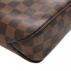 LOUIS VUITTON Damier District PM Brown N41213 Women's Canvas Shoulder Bag