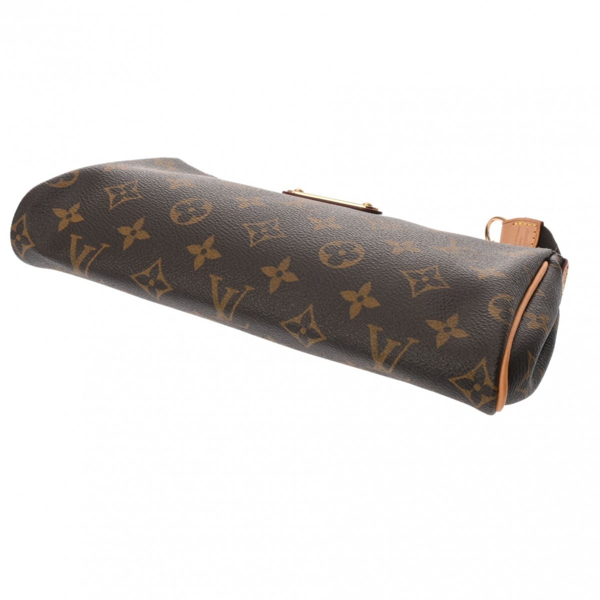 LOUIS VUITTON Louis Vuitton Monogram Eva Brown M95567 Women's Canvas Shoulder Bag