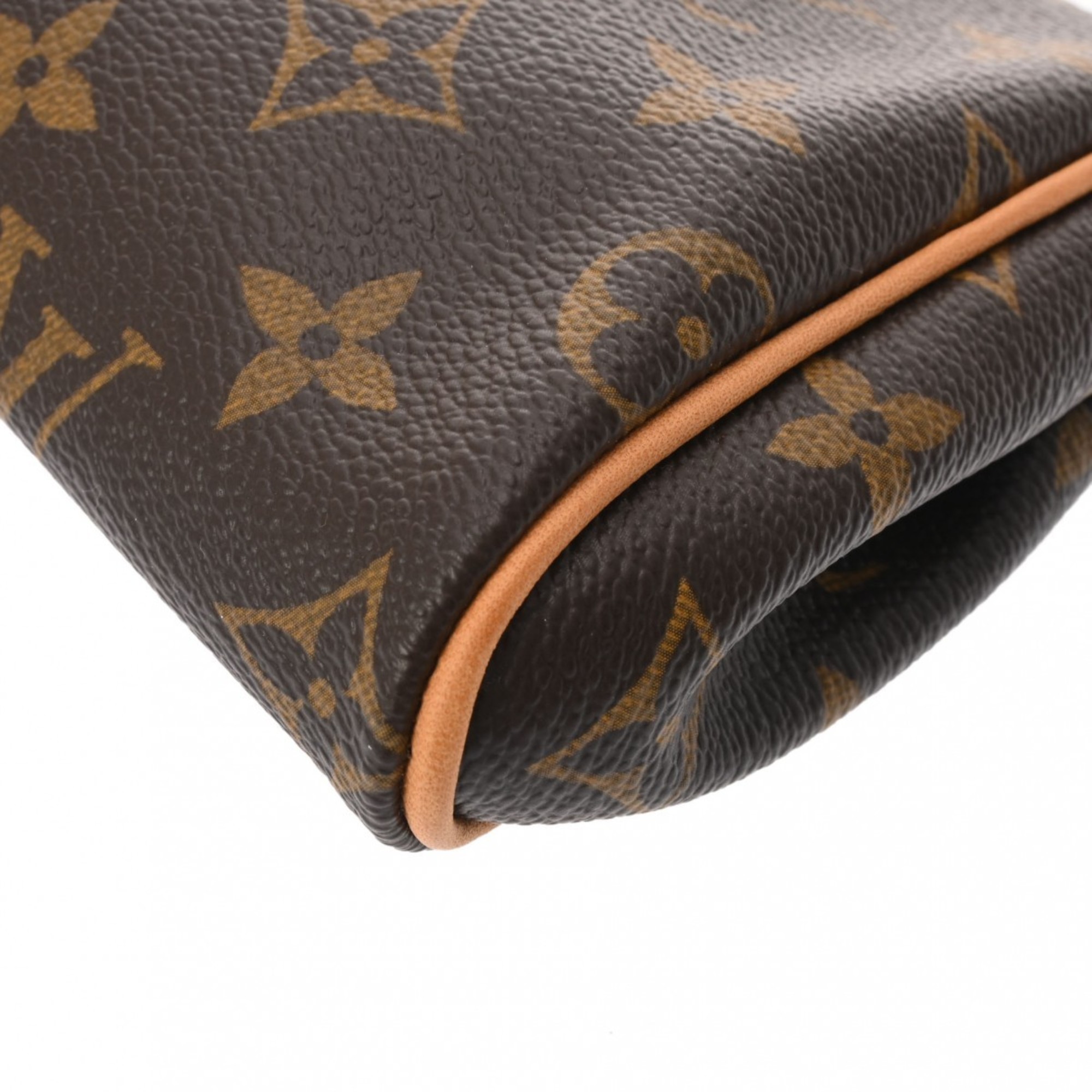 LOUIS VUITTON Louis Vuitton Monogram Eva Brown M95567 Women's Canvas Shoulder Bag