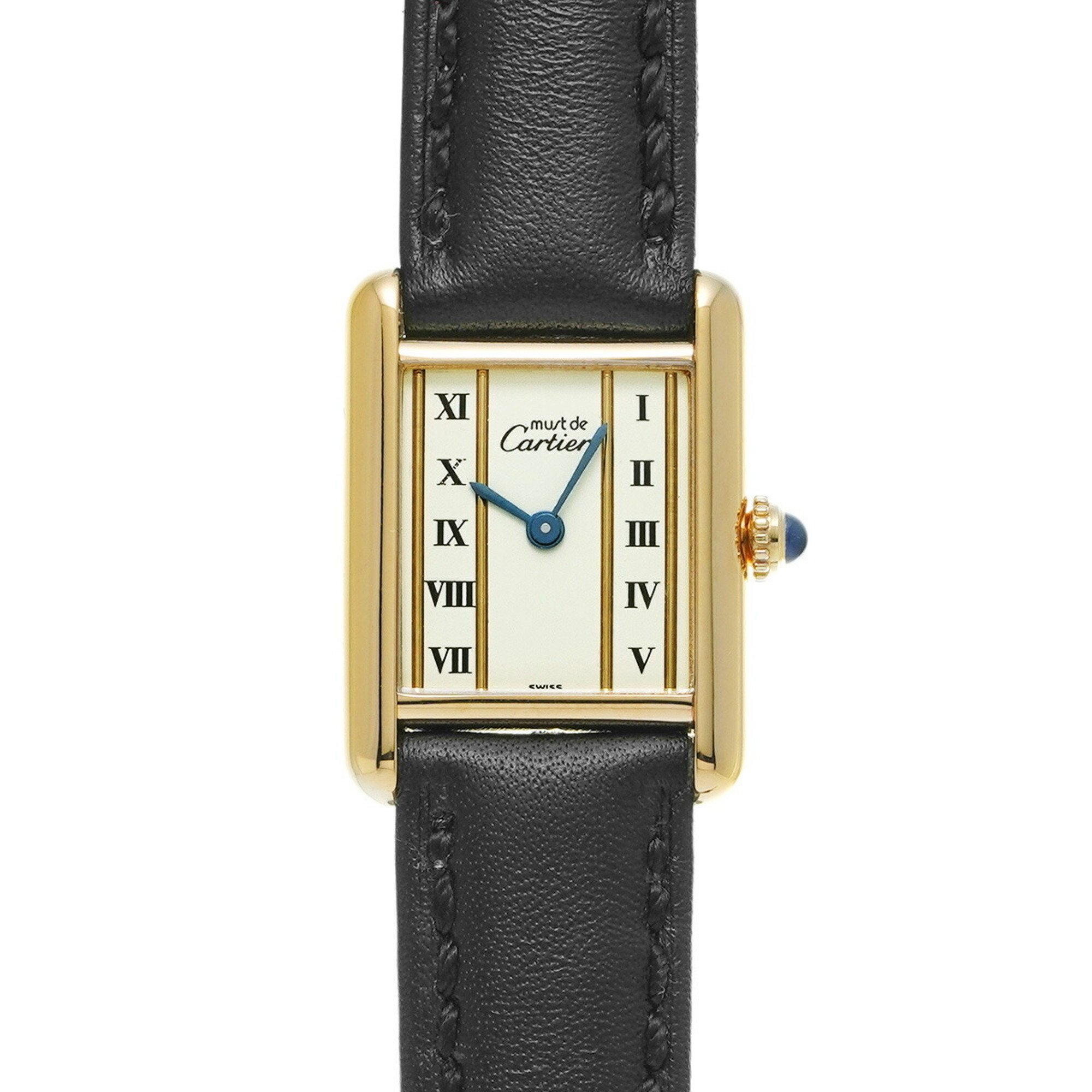 CARTIER Must Tank SM W1003053 Ladies' Watch Quartz