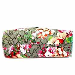 GUCCI GG Blooms 372613 x Leather Bag Handbag Women's