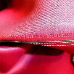 GUCCI GG Blooms 372613 x Leather Bag Handbag Women's