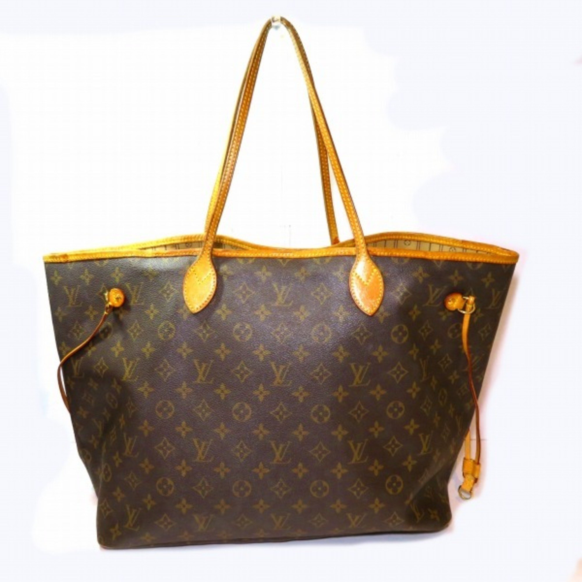 Louis Vuitton Monogram Neverfull GM M40157 Bag Tote Women's