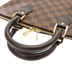 LOUIS VUITTON Damier Alma Brown N51131 Women's Canvas Handbag