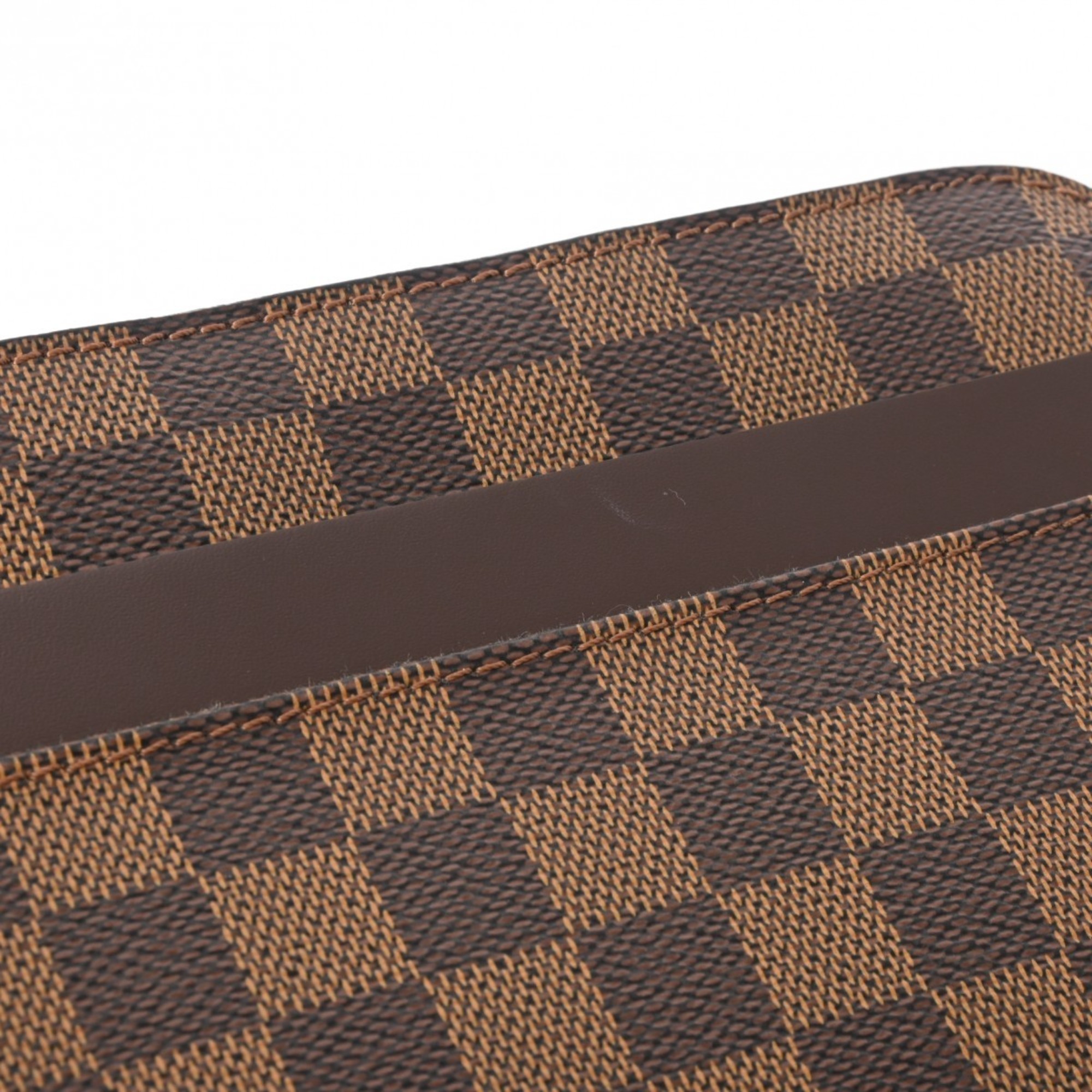 LOUIS VUITTON Damier Saint Louis Brown N51993 Women's Canvas Second Bag