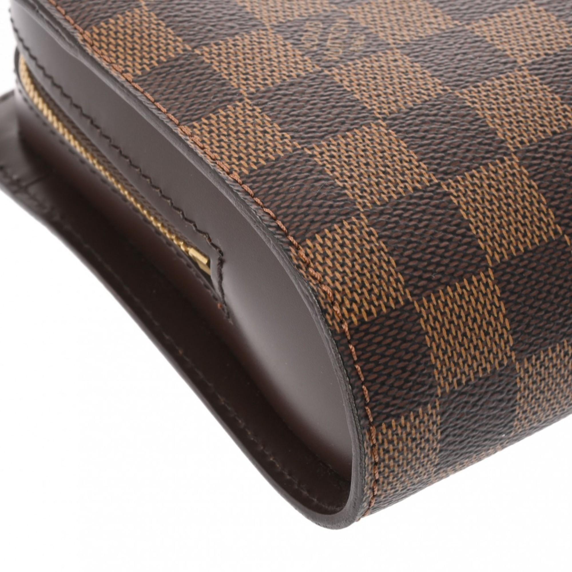 LOUIS VUITTON Damier Saint Louis Brown N51993 Women's Canvas Second Bag