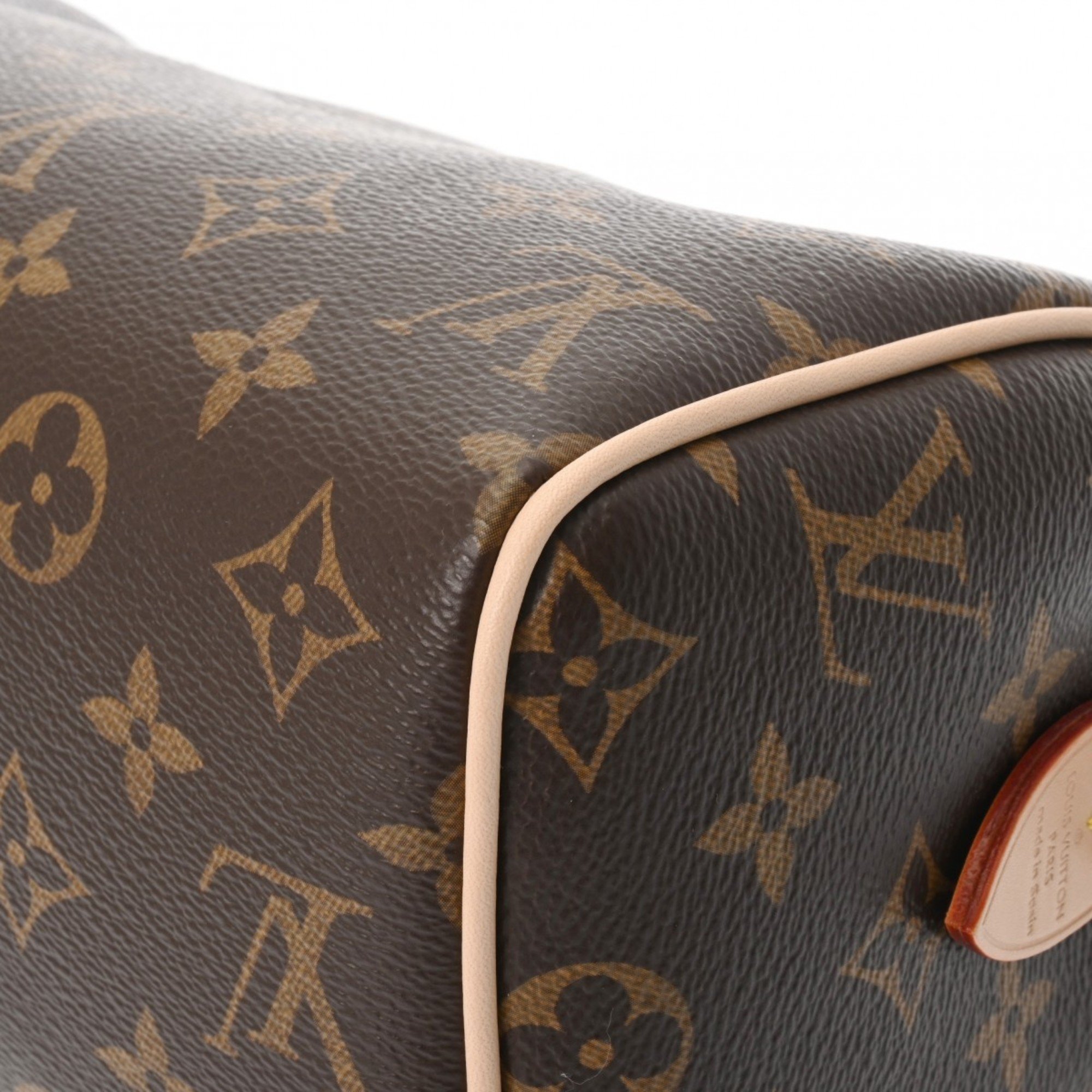 LOUIS VUITTON Louis Vuitton Monogram Speedy Bandouliere 20 Brown M46234 Women's Canvas Handbag