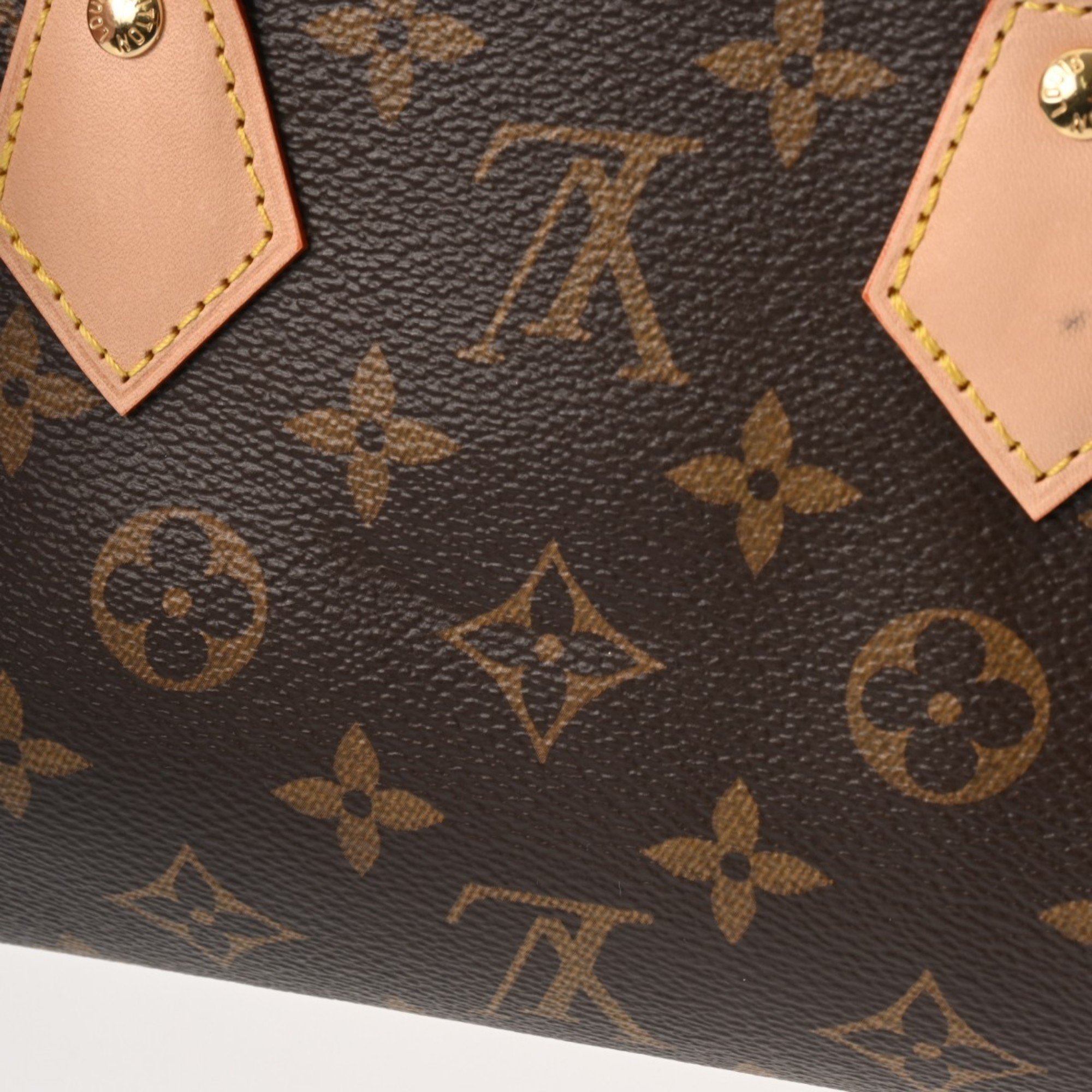 LOUIS VUITTON Louis Vuitton Monogram Speedy Bandouliere 20 Brown M46234 Women's Canvas Handbag