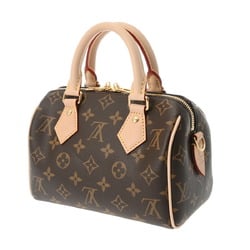 LOUIS VUITTON Louis Vuitton Monogram Speedy Bandouliere 20 Brown M46234 Women's Canvas Handbag