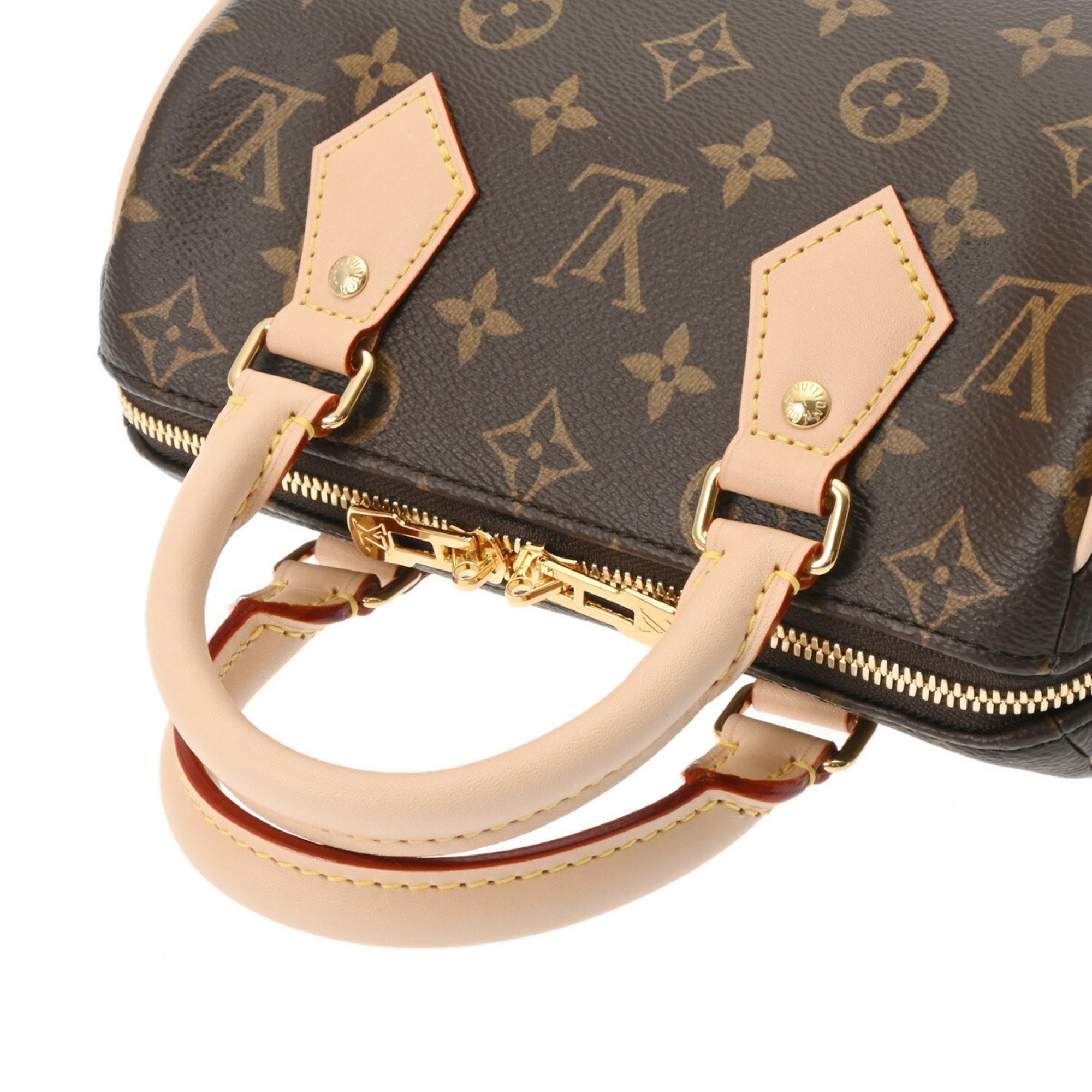 LOUIS VUITTON Louis Vuitton Monogram Speedy Bandouliere 20 Brown M46234 Women's Canvas Handbag