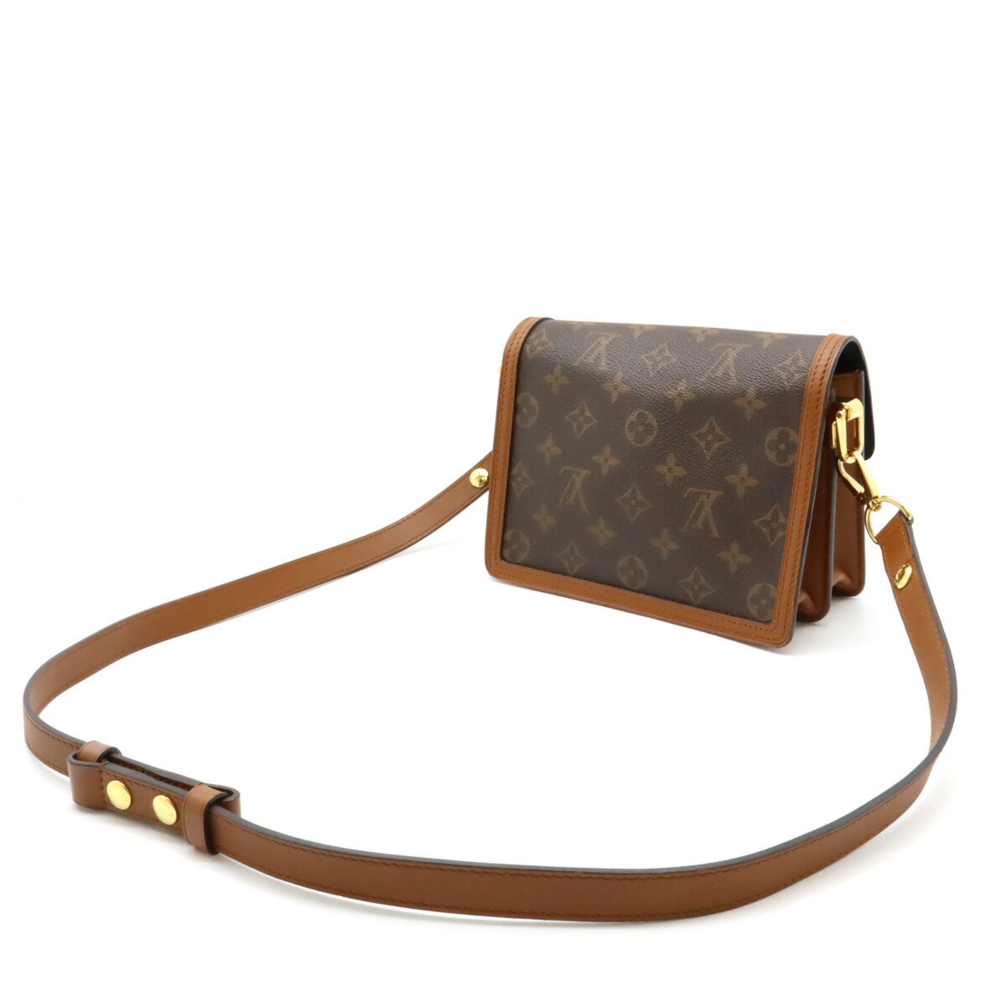 LOUIS VUITTON Louis Vuitton Monogram Reverse Dauphine MINI Shoulder Bag Pochette Clutch M45959