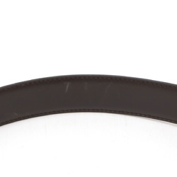 Cartier Santos 100 reversible belt, leather, black, dark brown, actual size approx. 98cm, cut