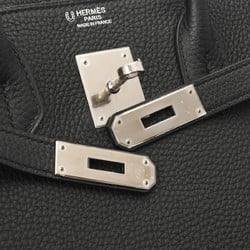 HERMES Hermes Birkin 30 Personal Order Black/Etoupe A Stamp (around 2017) Women's Togo Handbag