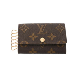 LOUIS VUITTON Louis Vuitton Monogram Multicle 6 Brown M62630 Women's Leather Key Case