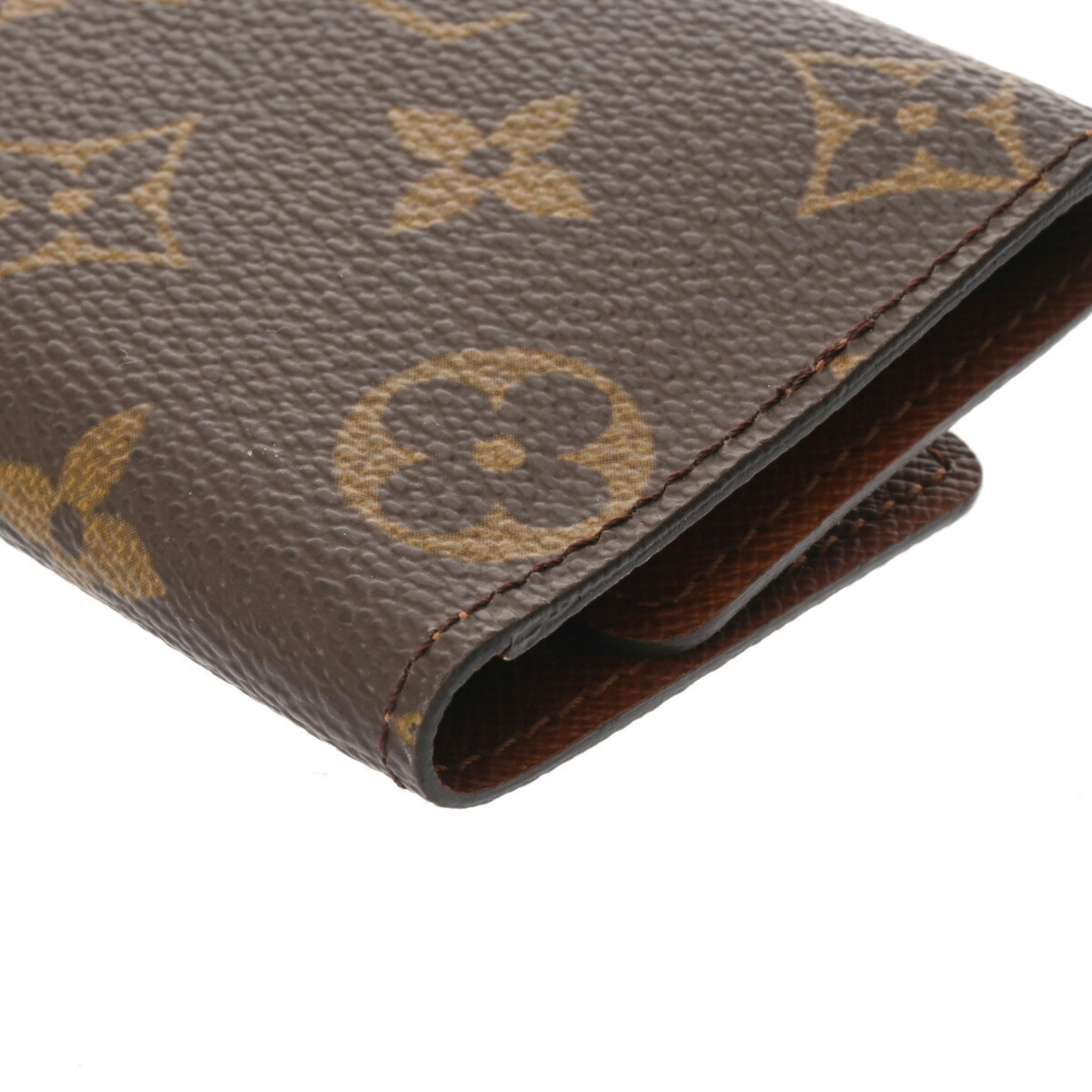 LOUIS VUITTON Louis Vuitton Monogram Multicle 6 Brown M62630 Women's Leather Key Case