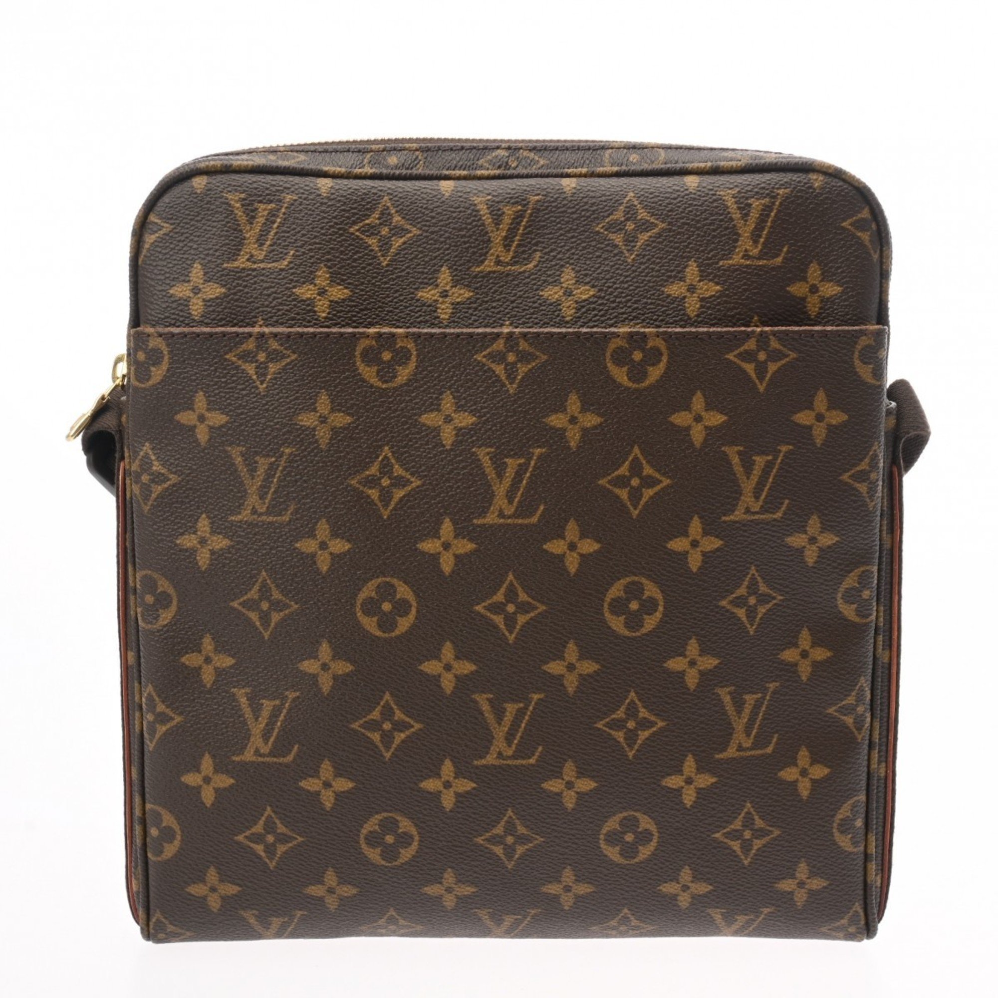 LOUIS VUITTON Louis Vuitton Monogram Trotter Boule Brown M97037 Unisex Canvas Shoulder Bag