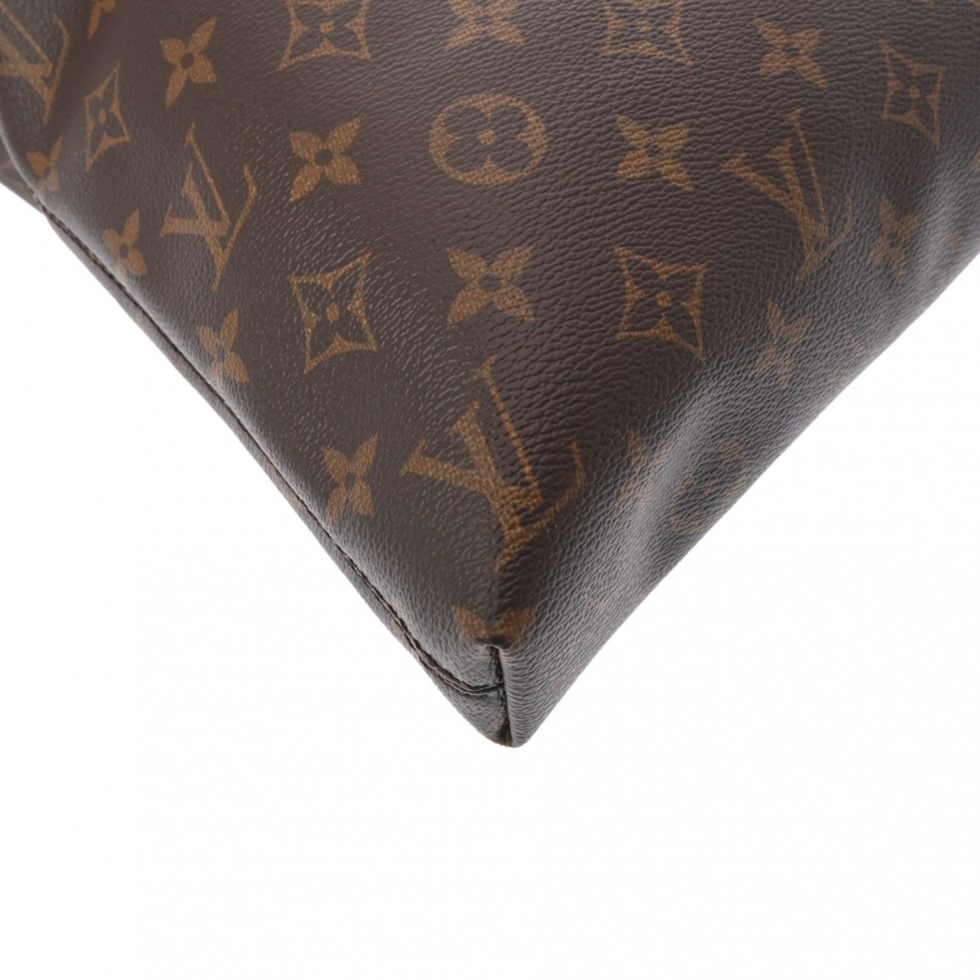 LOUIS VUITTON Louis Vuitton Monogram Carry It Brown M45199 Women's Canvas Tote Bag