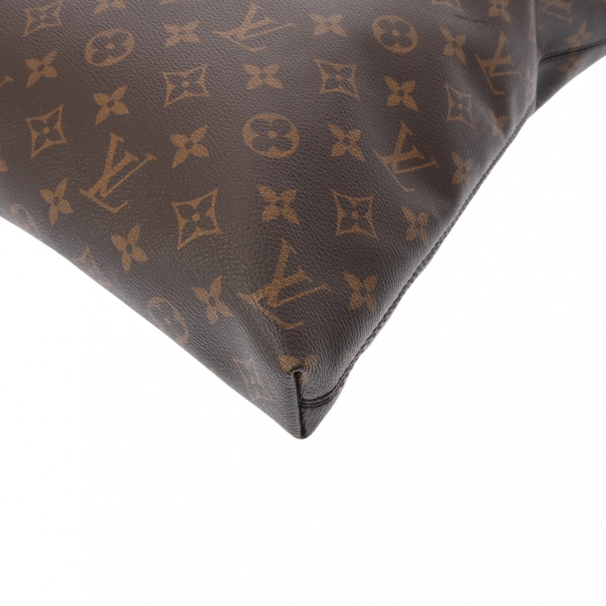 LOUIS VUITTON Louis Vuitton Monogram Carry It Brown M45199 Women's Canvas Tote Bag