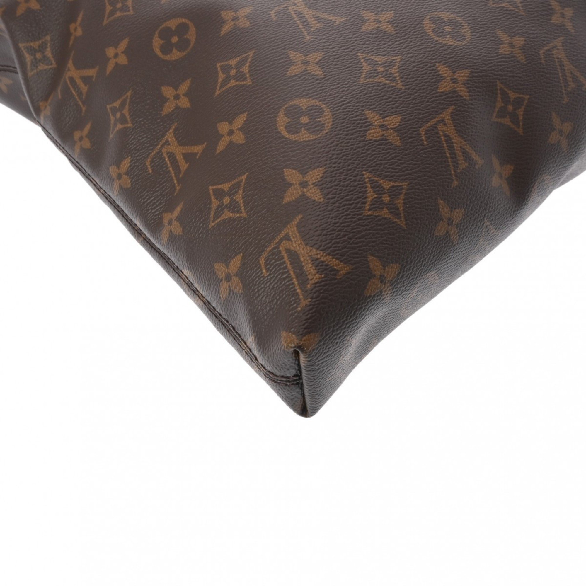 LOUIS VUITTON Louis Vuitton Monogram Carry It Brown M45199 Women's Canvas Tote Bag