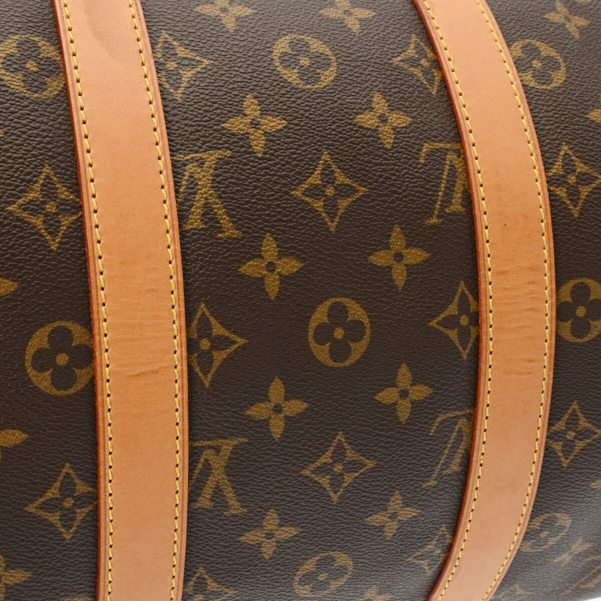 LOUIS VUITTON Louis Vuitton Monogram Keepall 45 Brown M41428 Unisex Canvas Boston Bag