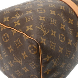 LOUIS VUITTON Louis Vuitton Monogram Keepall 45 Brown M41428 Unisex Canvas Boston Bag