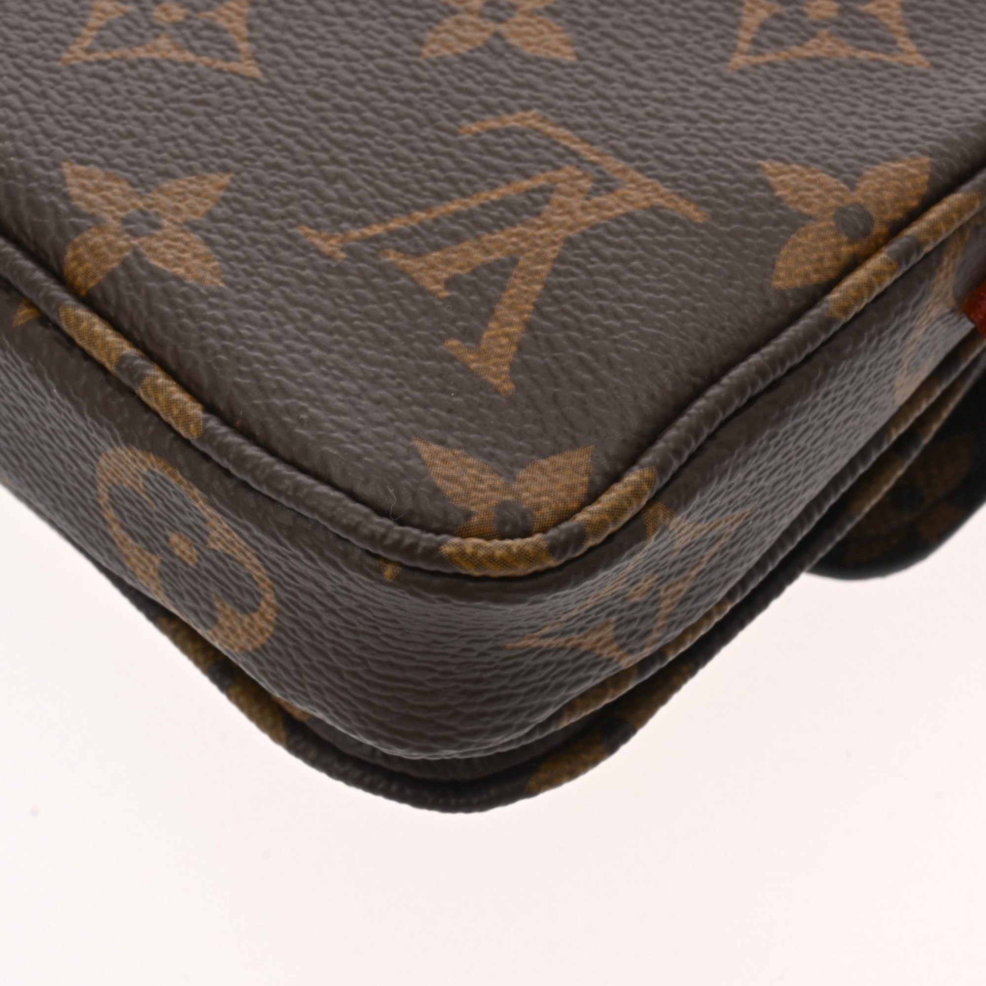 LOUIS VUITTON Louis Vuitton Monogram Micro Metis Brown M81267 Women's Leather Shoulder Bag